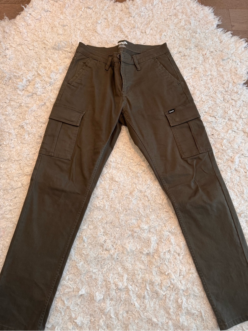Bench Olive Cargo Pants for Men
